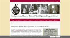 Desktop Screenshot of euthanasiegeschaedigte-zwangssterilisierte.de